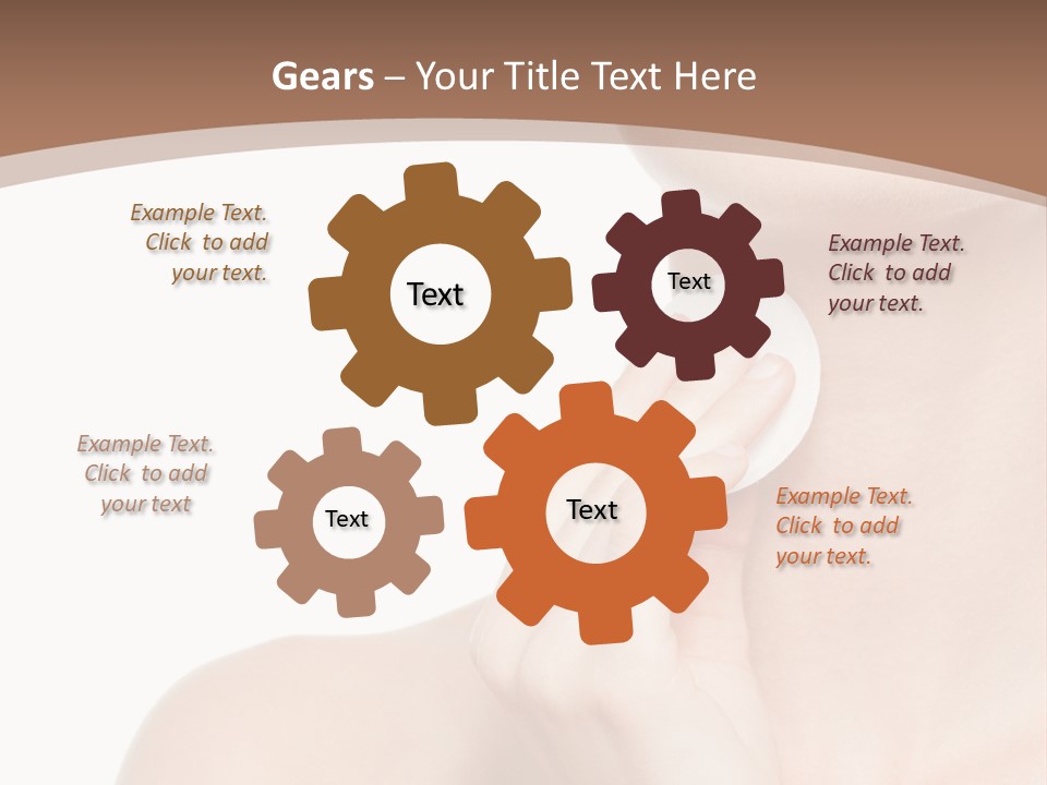 Studio Spa Female PowerPoint Template