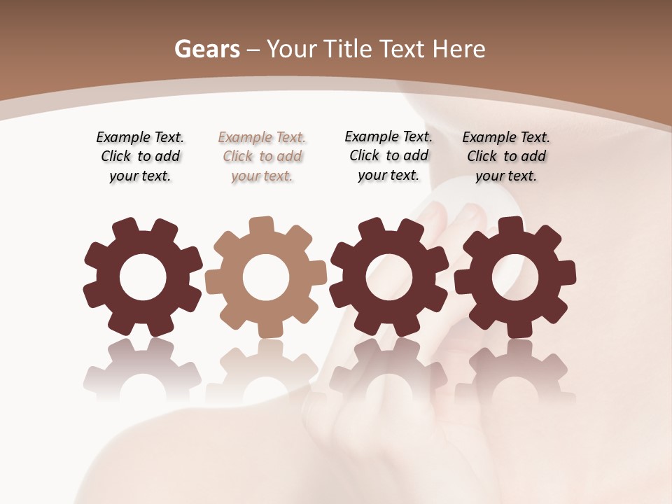 Studio Spa Female PowerPoint Template