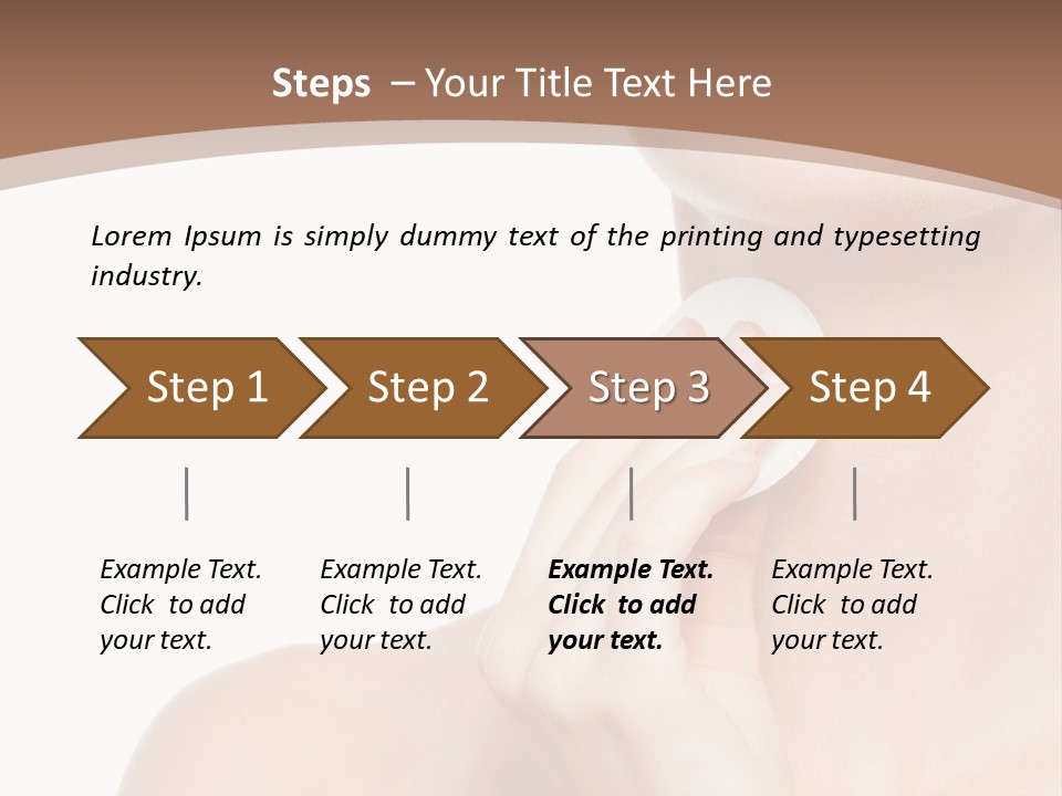 Studio Spa Female PowerPoint Template