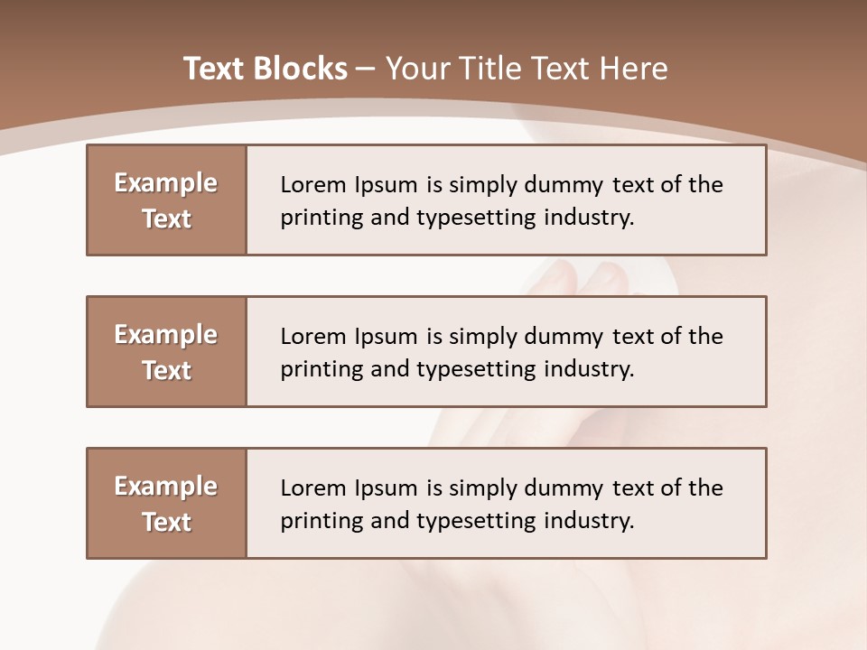 Studio Spa Female PowerPoint Template