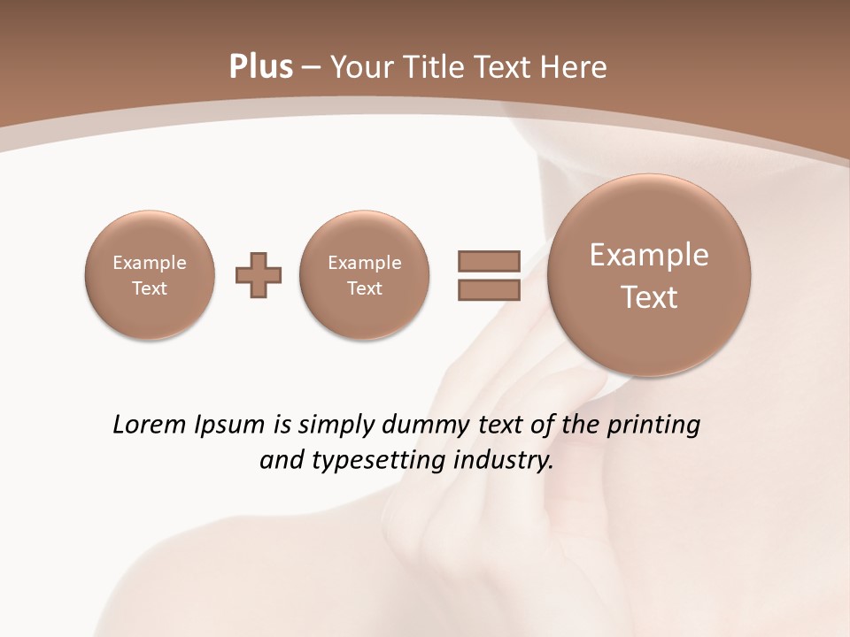 Studio Spa Female PowerPoint Template