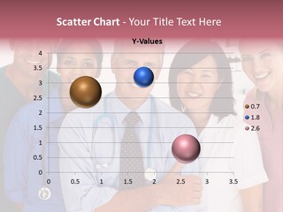 A Group Of Doctors Standing Next To Each Other PowerPoint Template