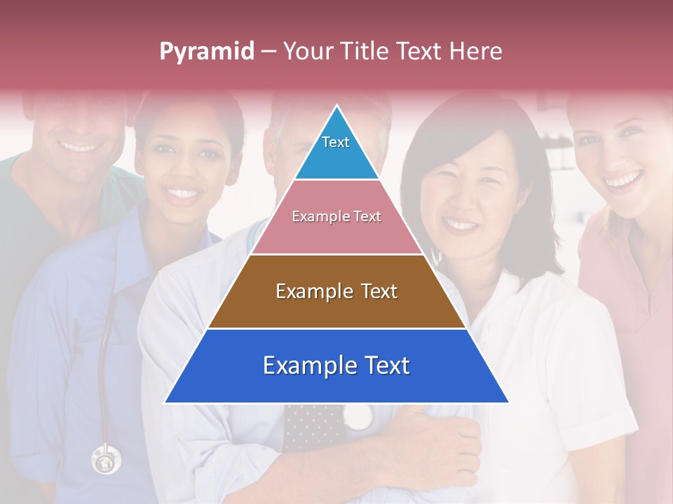 A Group Of Doctors Standing Next To Each Other PowerPoint Template