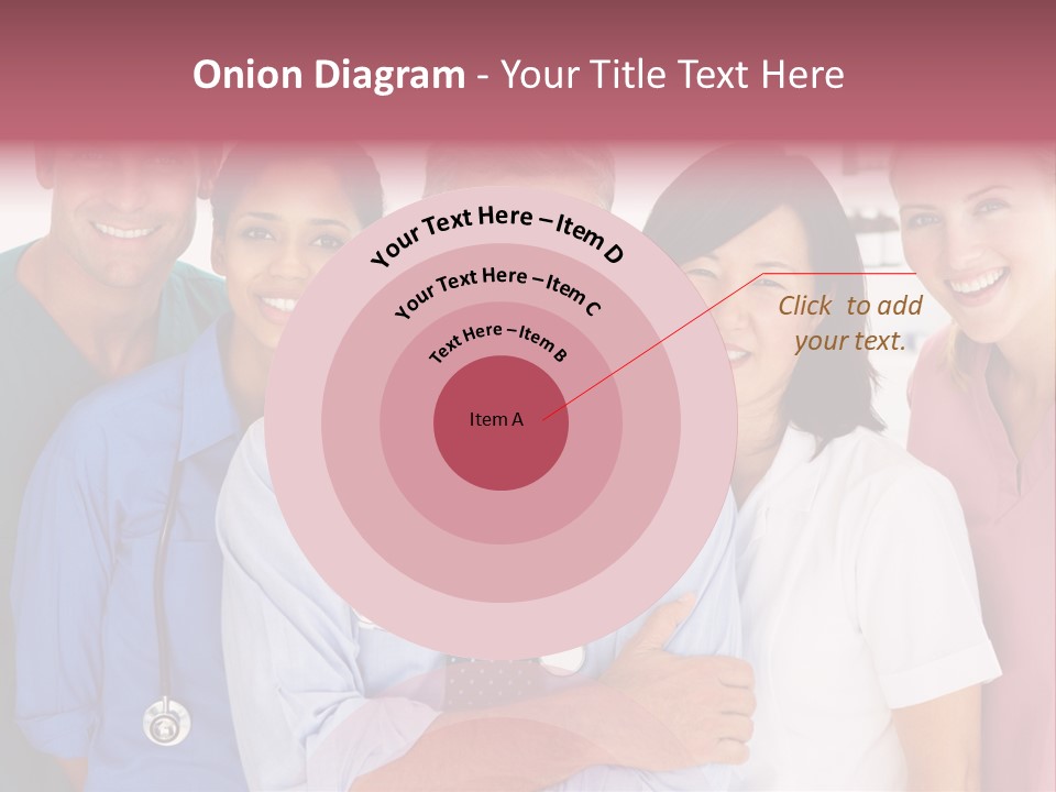 A Group Of Doctors Standing Next To Each Other PowerPoint Template
