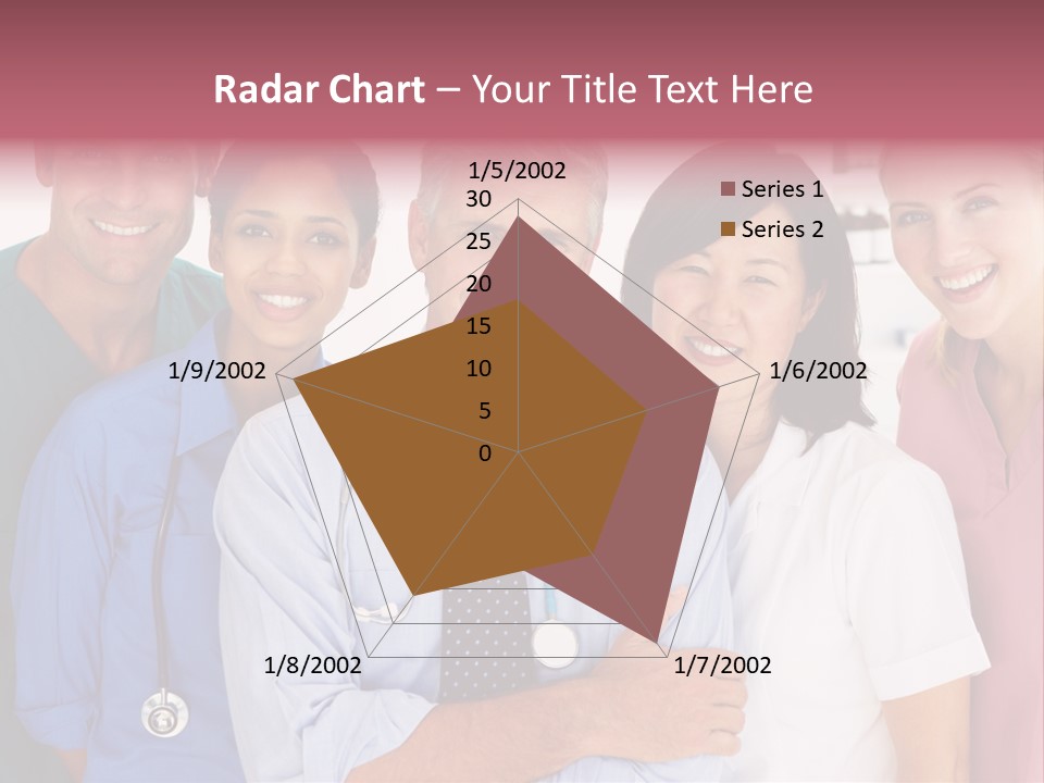 A Group Of Doctors Standing Next To Each Other PowerPoint Template