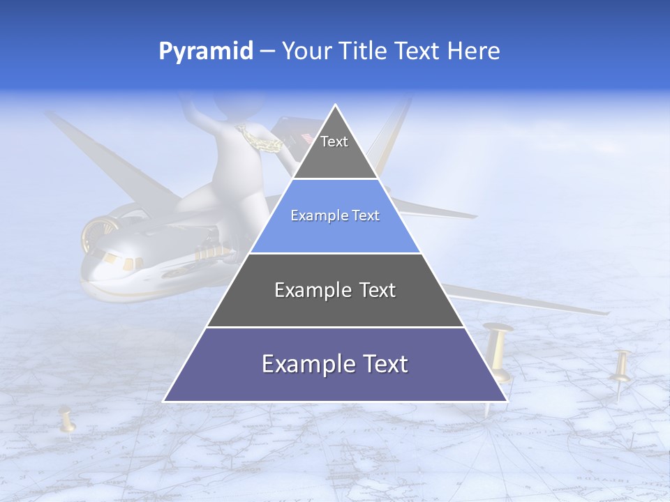 Blue Arrival Modern PowerPoint Template