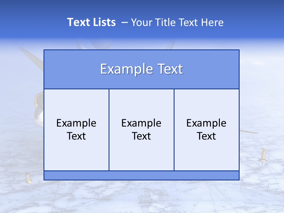 Blue Arrival Modern PowerPoint Template