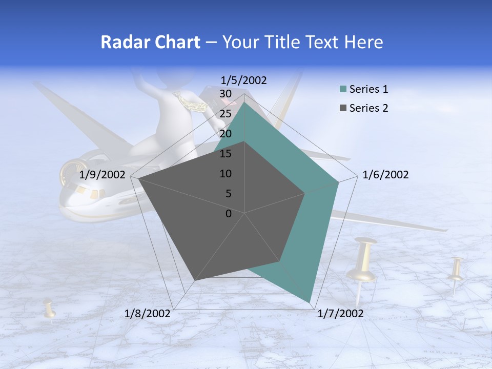 Blue Arrival Modern PowerPoint Template