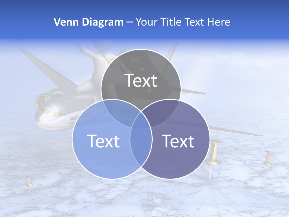 Blue Arrival Modern PowerPoint Template
