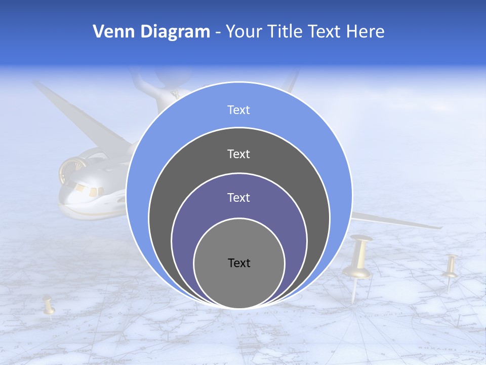 Blue Arrival Modern PowerPoint Template