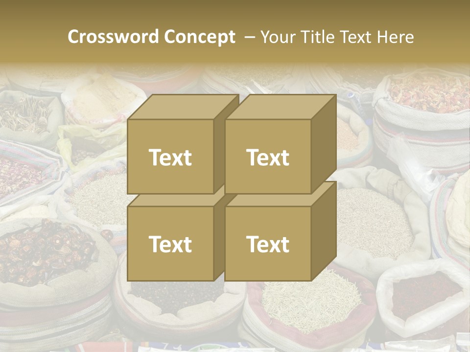 Cuisine Souk Traditional PowerPoint Template