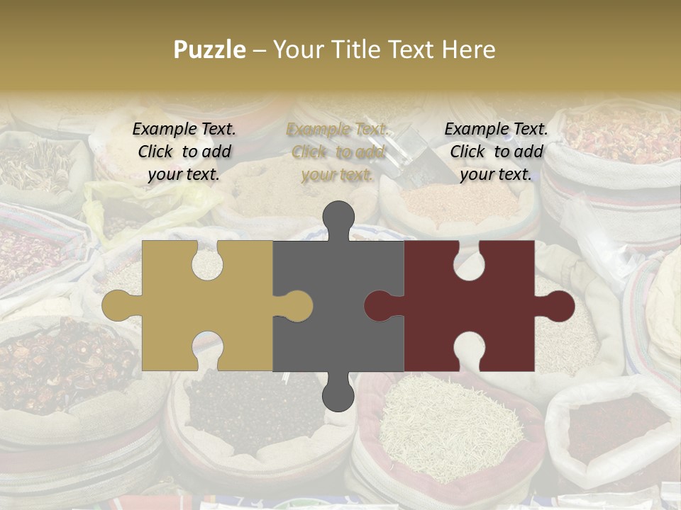 Cuisine Souk Traditional PowerPoint Template