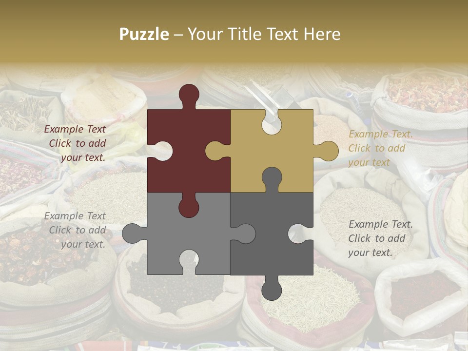 Cuisine Souk Traditional PowerPoint Template