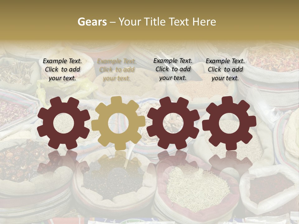 Cuisine Souk Traditional PowerPoint Template