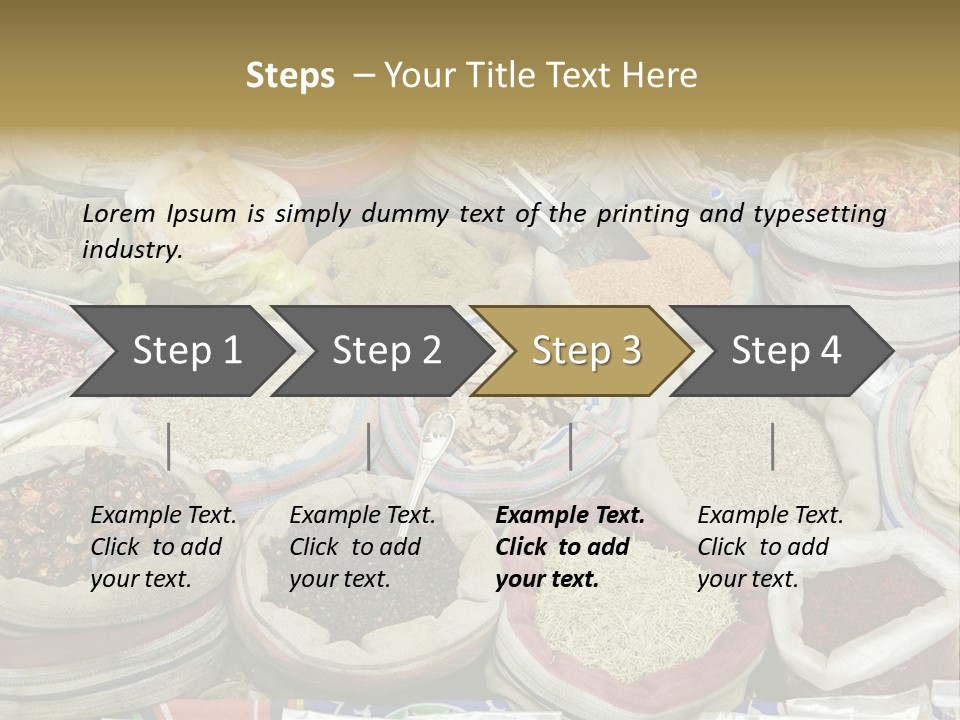 Cuisine Souk Traditional PowerPoint Template