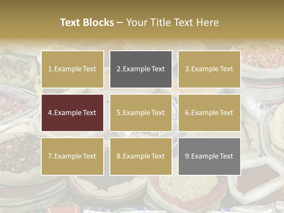 Cuisine Souk Traditional PowerPoint Template