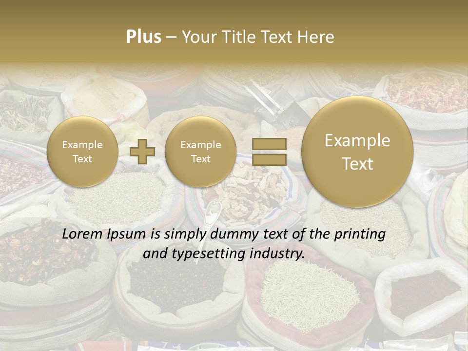 Cuisine Souk Traditional PowerPoint Template
