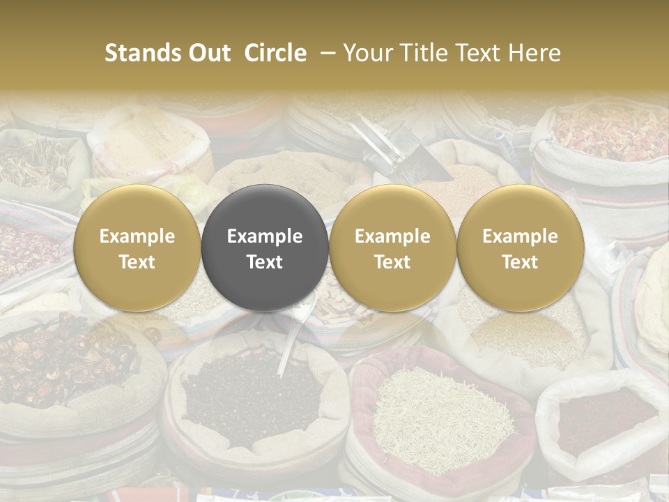 Cuisine Souk Traditional PowerPoint Template