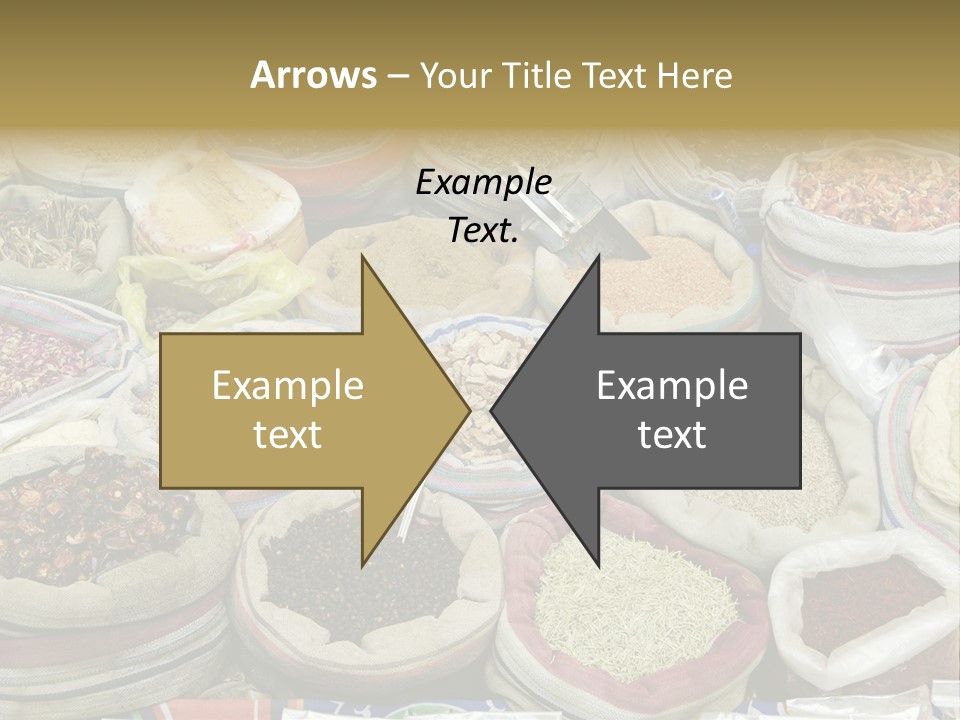 Cuisine Souk Traditional PowerPoint Template