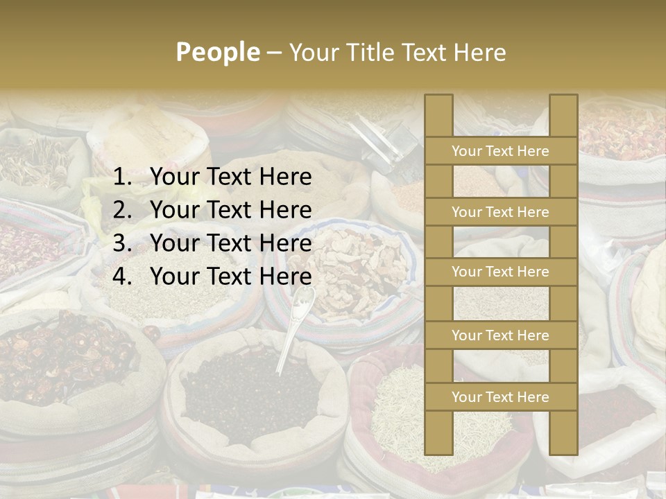 Cuisine Souk Traditional PowerPoint Template