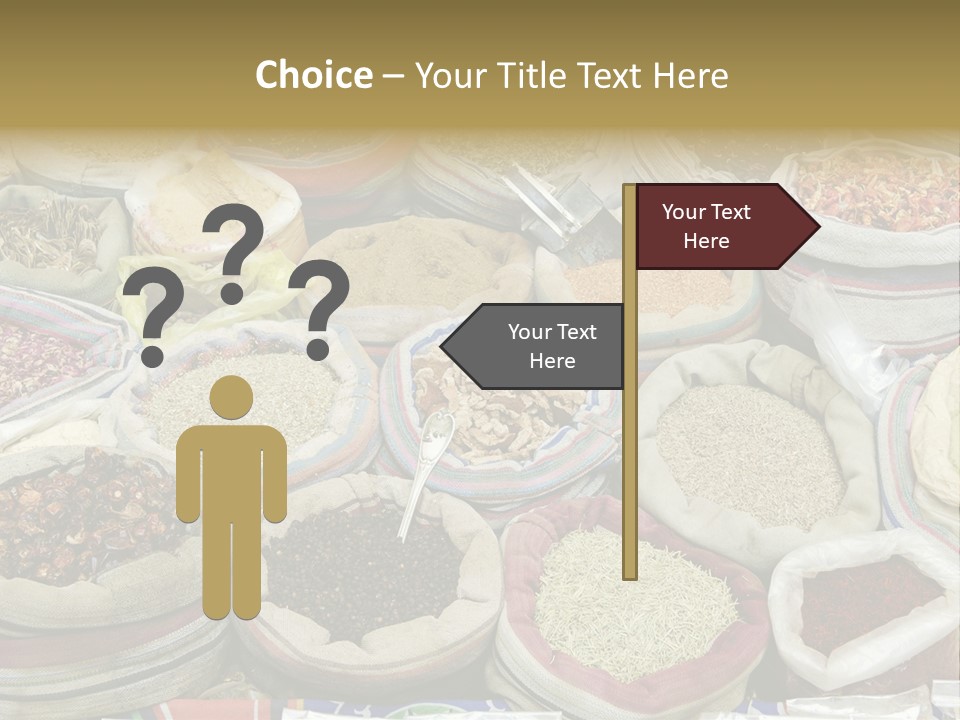 Cuisine Souk Traditional PowerPoint Template