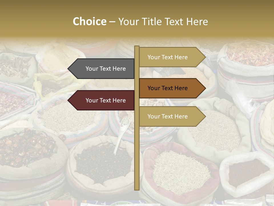 Cuisine Souk Traditional PowerPoint Template