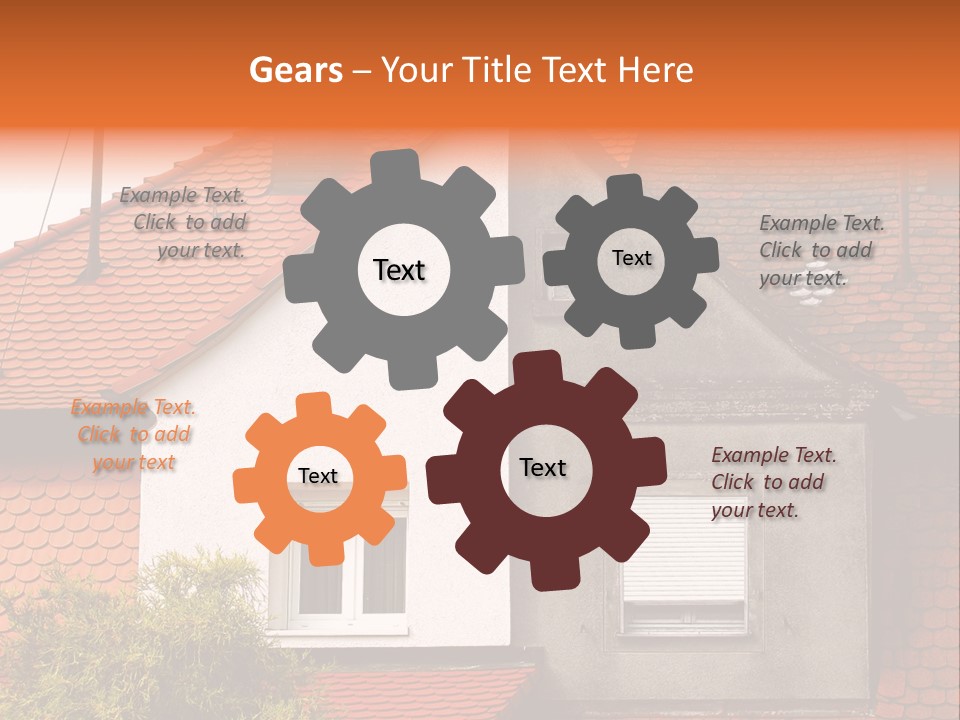 Building Thermal Painted PowerPoint Template