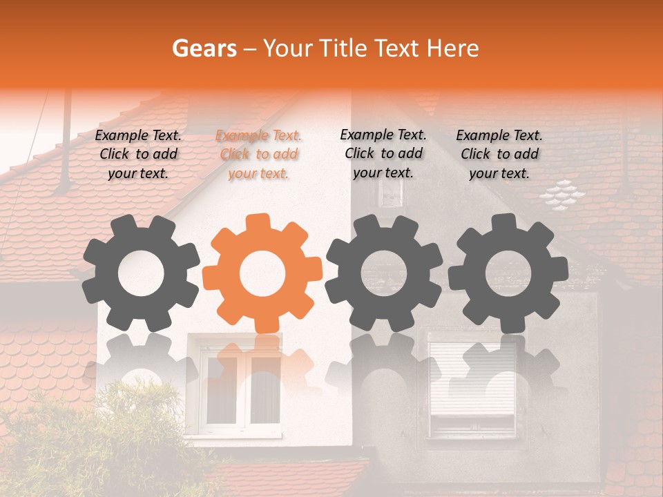 Building Thermal Painted PowerPoint Template