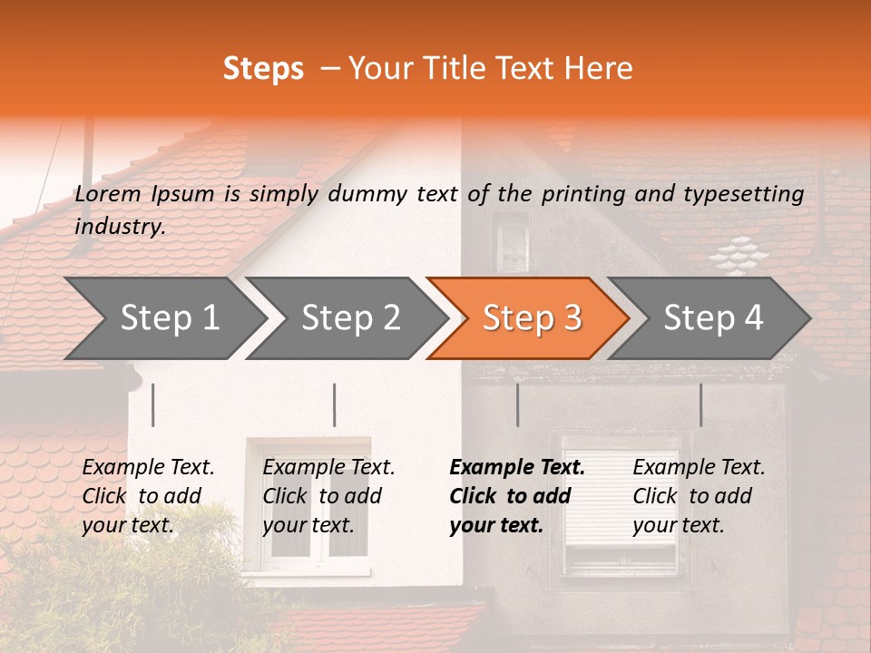 Building Thermal Painted PowerPoint Template