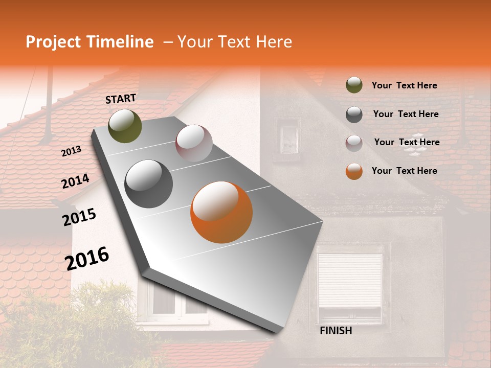 Building Thermal Painted PowerPoint Template