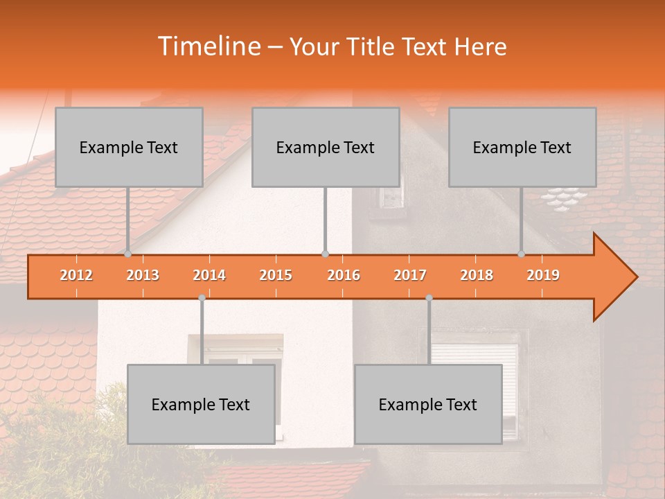 Building Thermal Painted PowerPoint Template