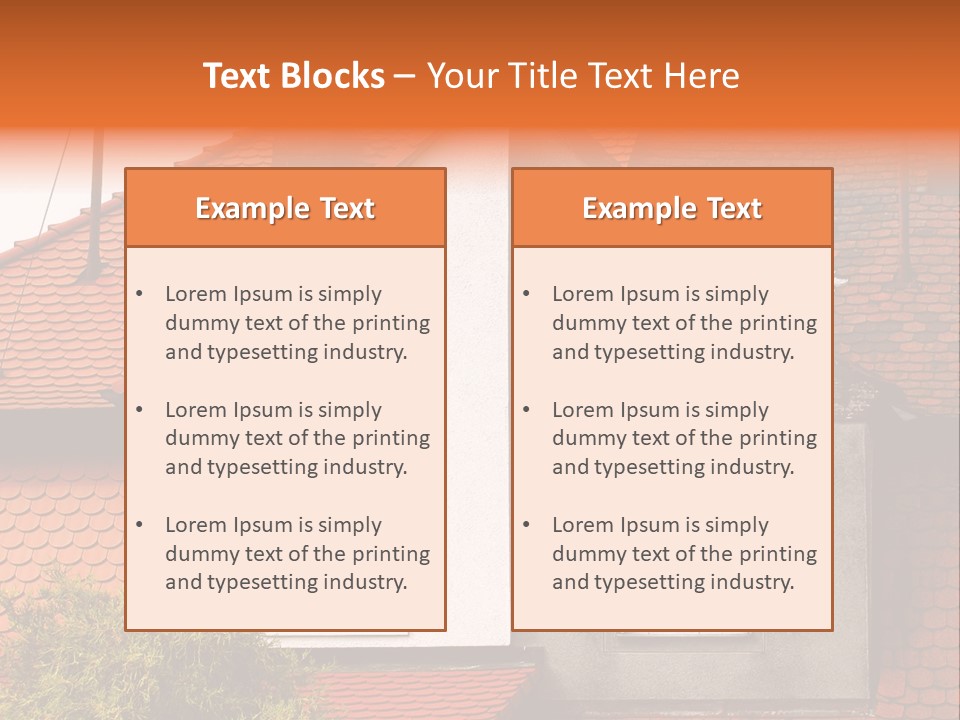 Building Thermal Painted PowerPoint Template