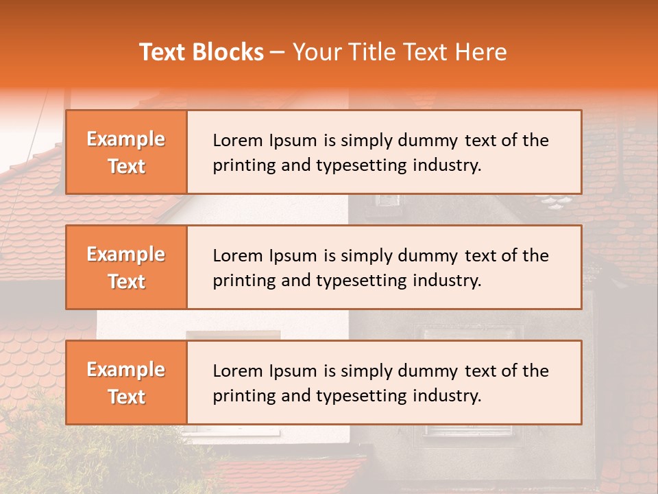 Building Thermal Painted PowerPoint Template