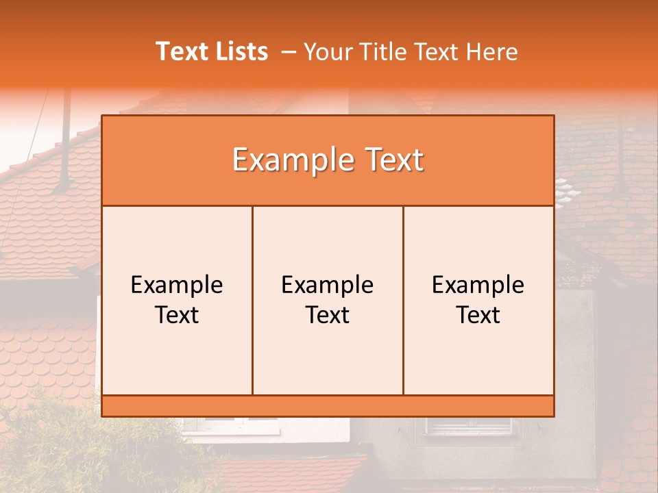 Building Thermal Painted PowerPoint Template