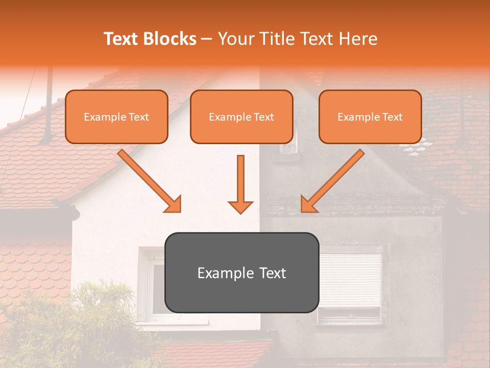 Building Thermal Painted PowerPoint Template