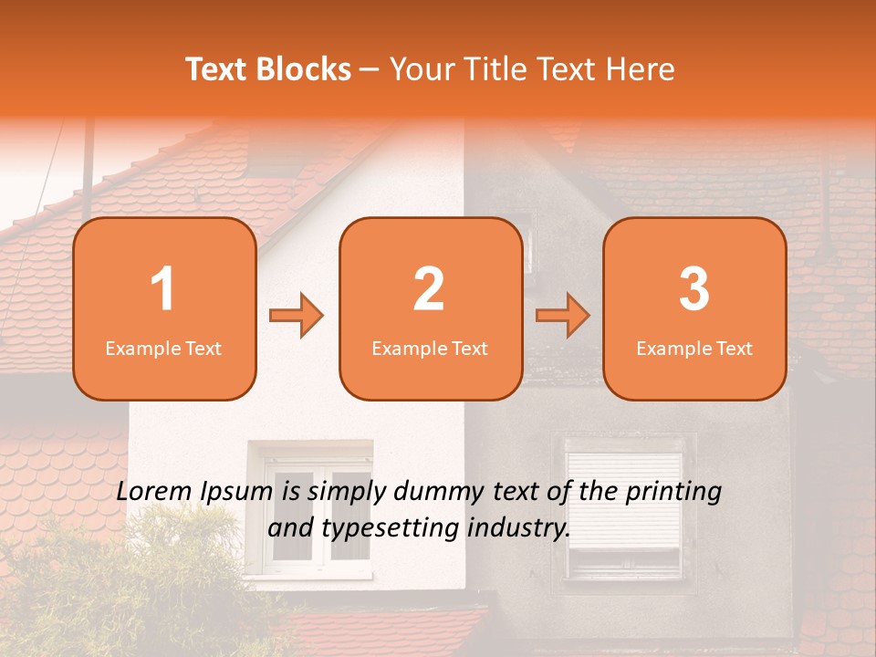 Building Thermal Painted PowerPoint Template
