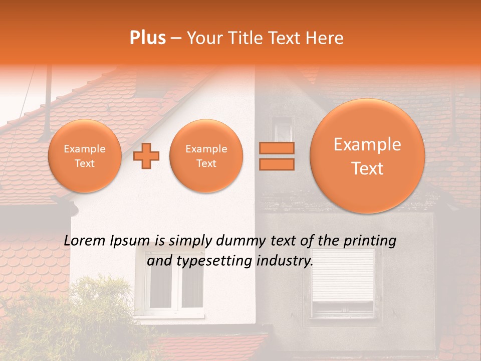 Building Thermal Painted PowerPoint Template