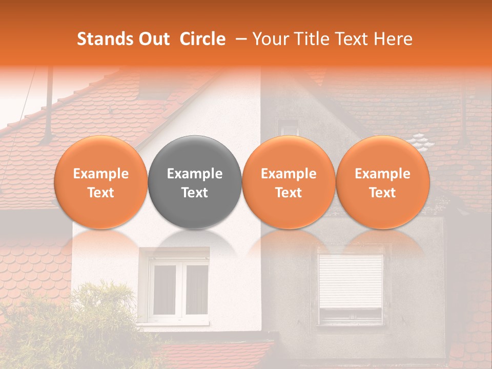 Building Thermal Painted PowerPoint Template