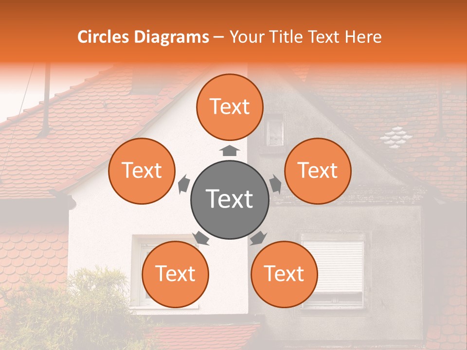 Building Thermal Painted PowerPoint Template