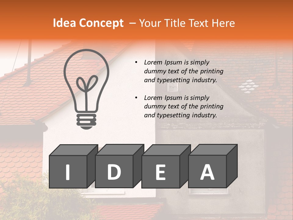 Building Thermal Painted PowerPoint Template