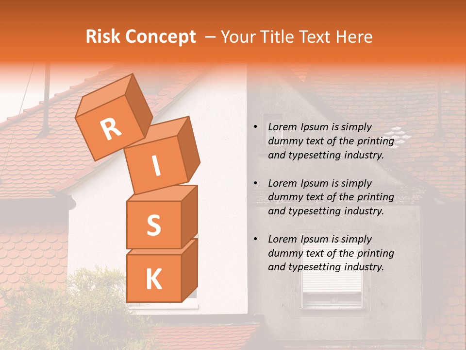 Building Thermal Painted PowerPoint Template