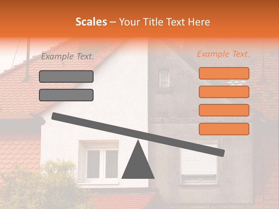 Building Thermal Painted PowerPoint Template