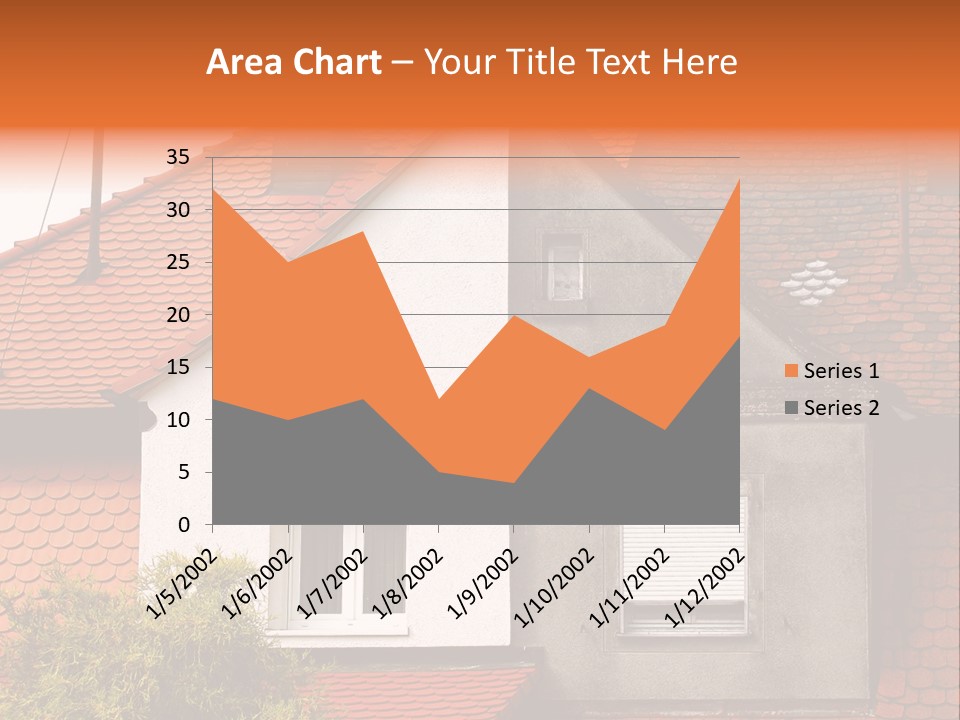 Building Thermal Painted PowerPoint Template