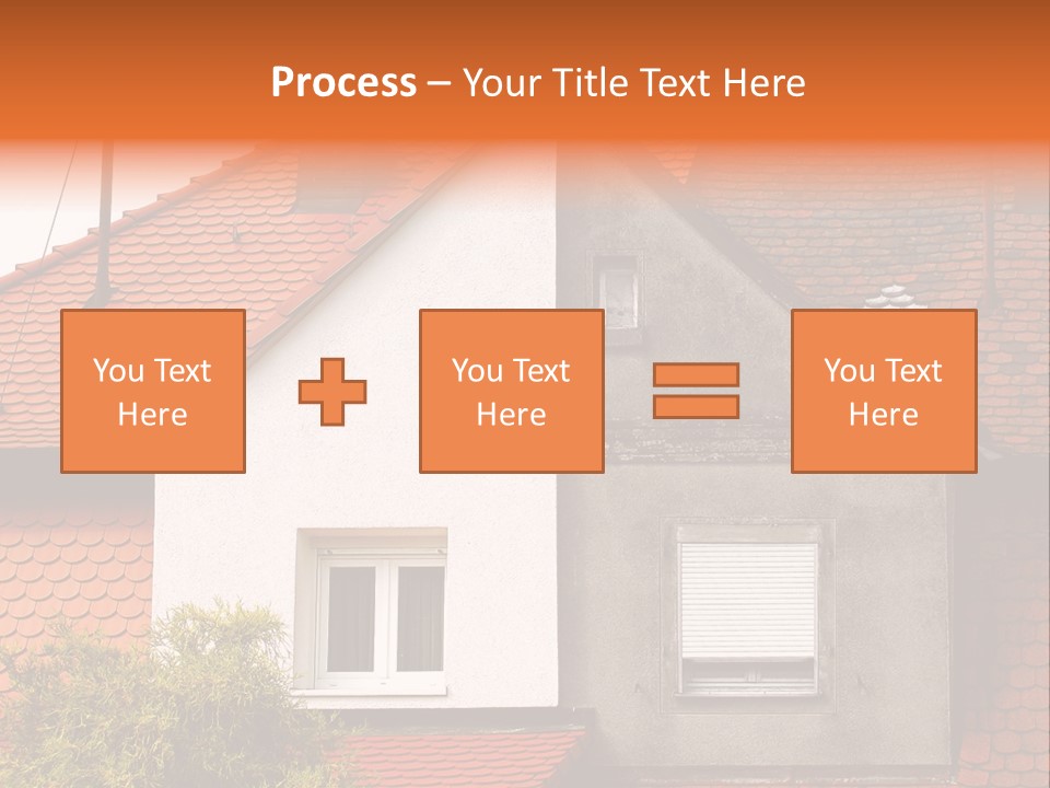 Building Thermal Painted PowerPoint Template
