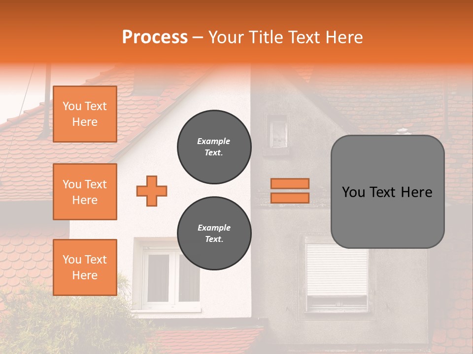 Building Thermal Painted PowerPoint Template