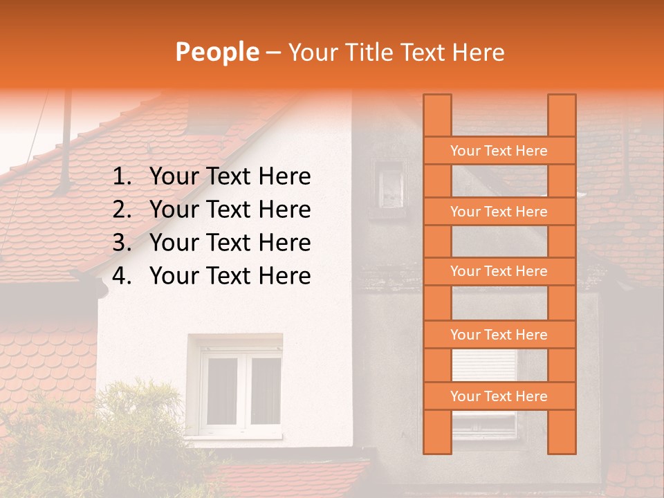Building Thermal Painted PowerPoint Template