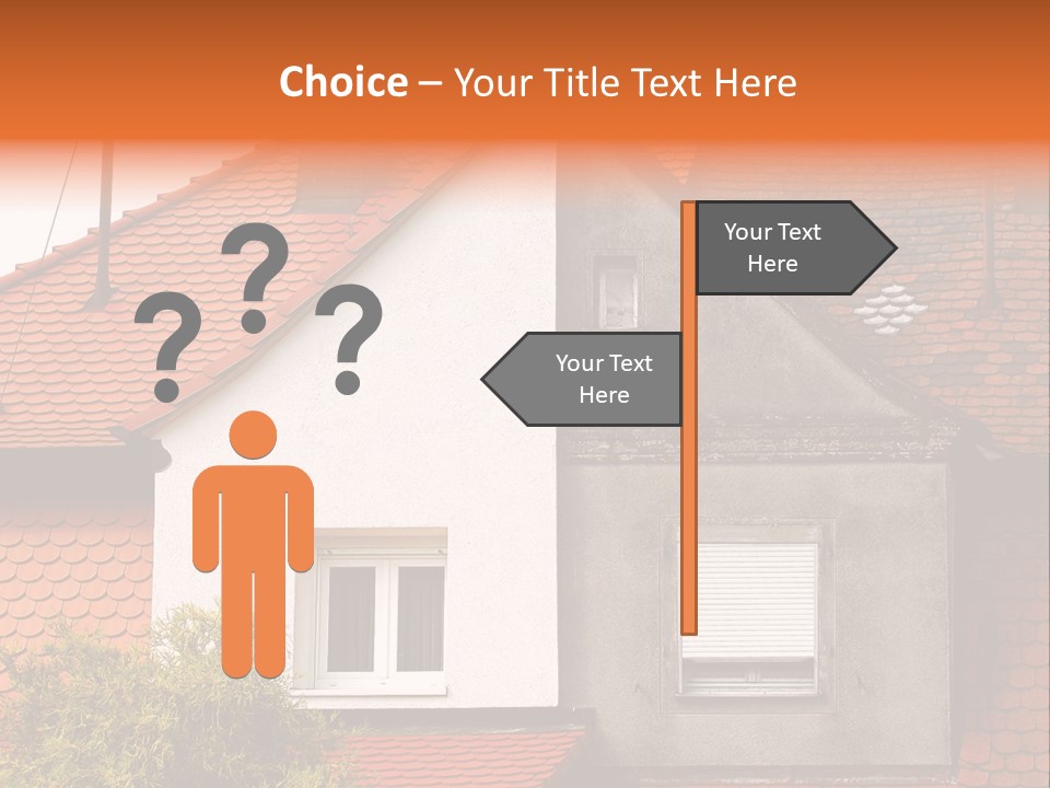 Building Thermal Painted PowerPoint Template