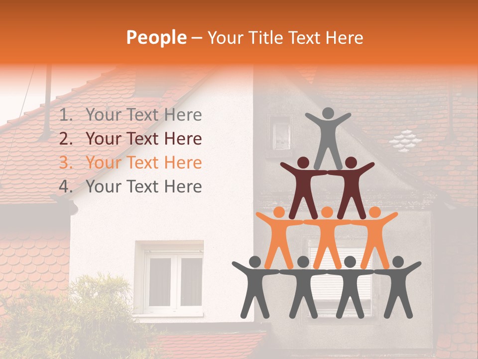 Building Thermal Painted PowerPoint Template