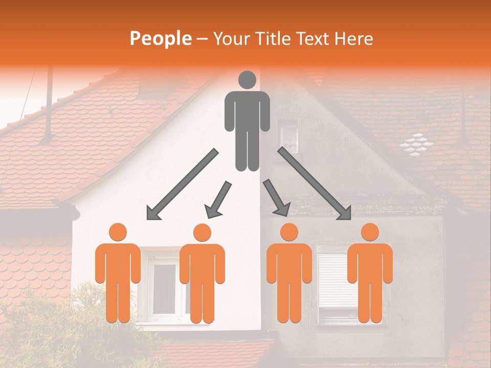 Building Thermal Painted PowerPoint Template