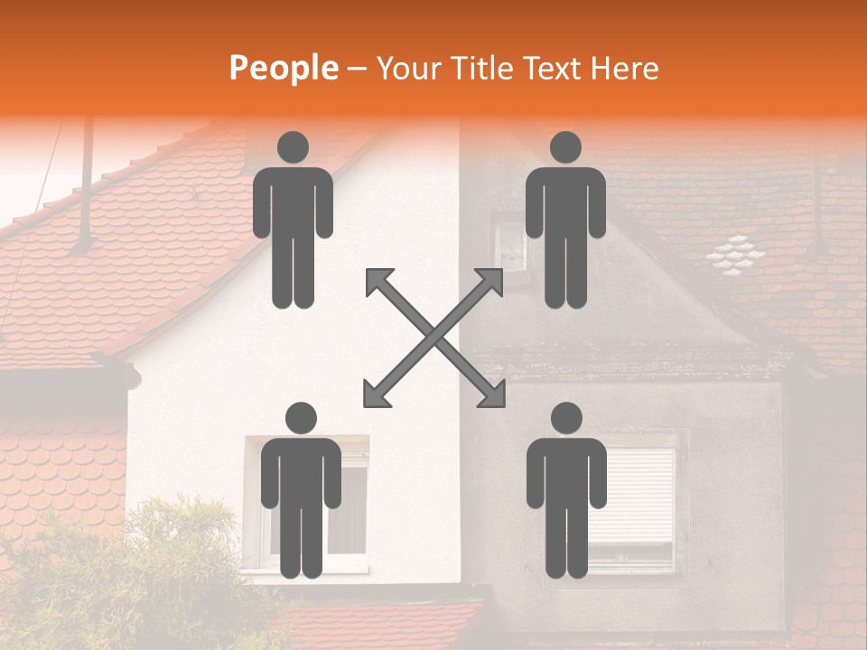 Building Thermal Painted PowerPoint Template